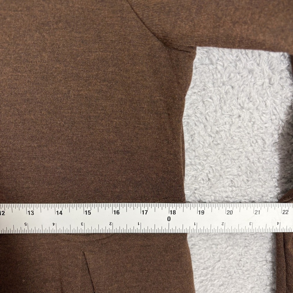 NEW Lintico Calista Wool Blend Arc Panel Sculpted Pleats Maxi Dress Size M Brown - Picture 5 of 10